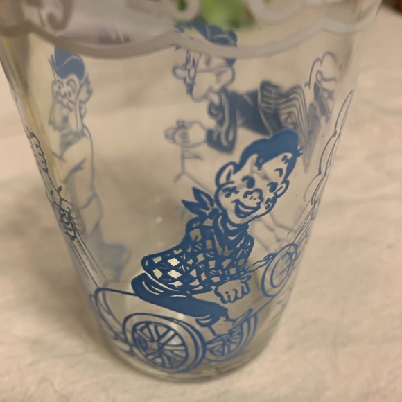 VINTAGE - Howdy Dowdy and Dilly Dally Juice glass - Picture 3 of 13